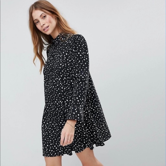 ASOS - Long Sleeve Shirt Mini Dress - NWT - Picture 5 of 6